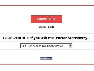 Porter Stansberry Poll snip